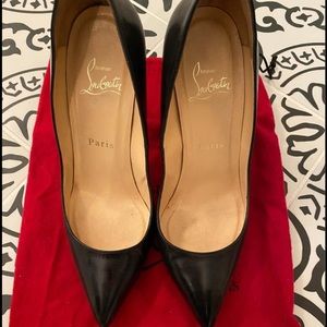 Christian Louboutin black heels